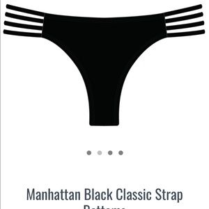 Boutine LA Black Manhattan Swim Bottoms